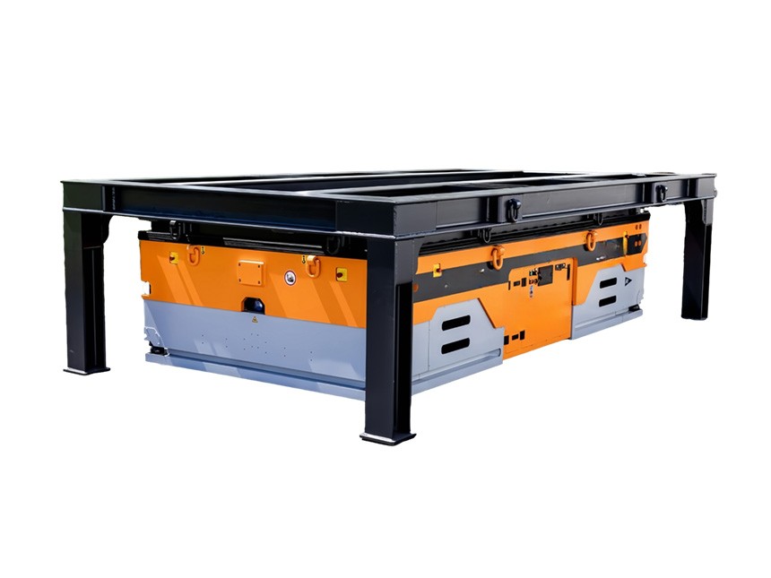 Battery Powered Electric Transfer Cart for Flexible Factory Logistics