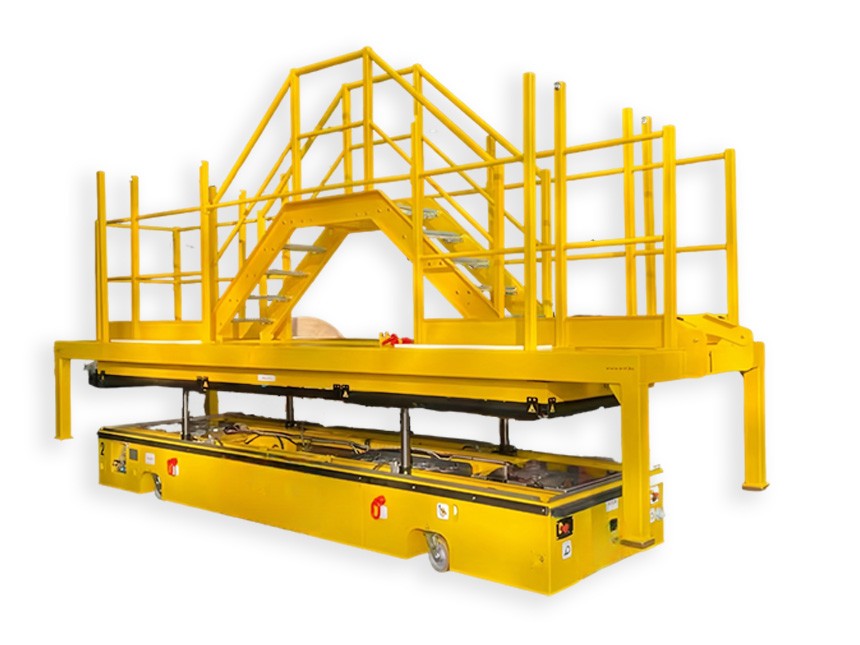 Why Heavy-Duty AGVs Replace Forklifts in Steel and Mold Transport