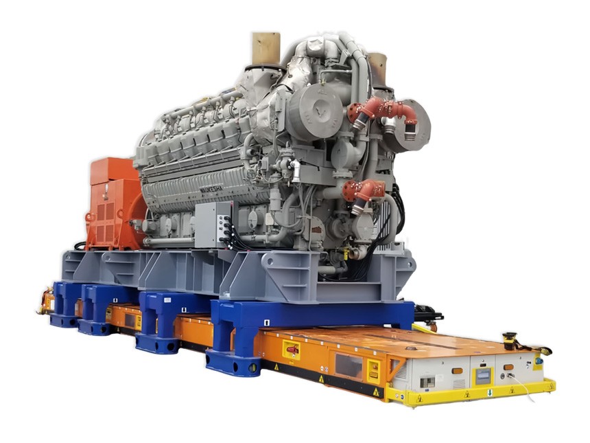 Rail Guided Electric Transfer Cart for Heavy-Duty Industrial Transport