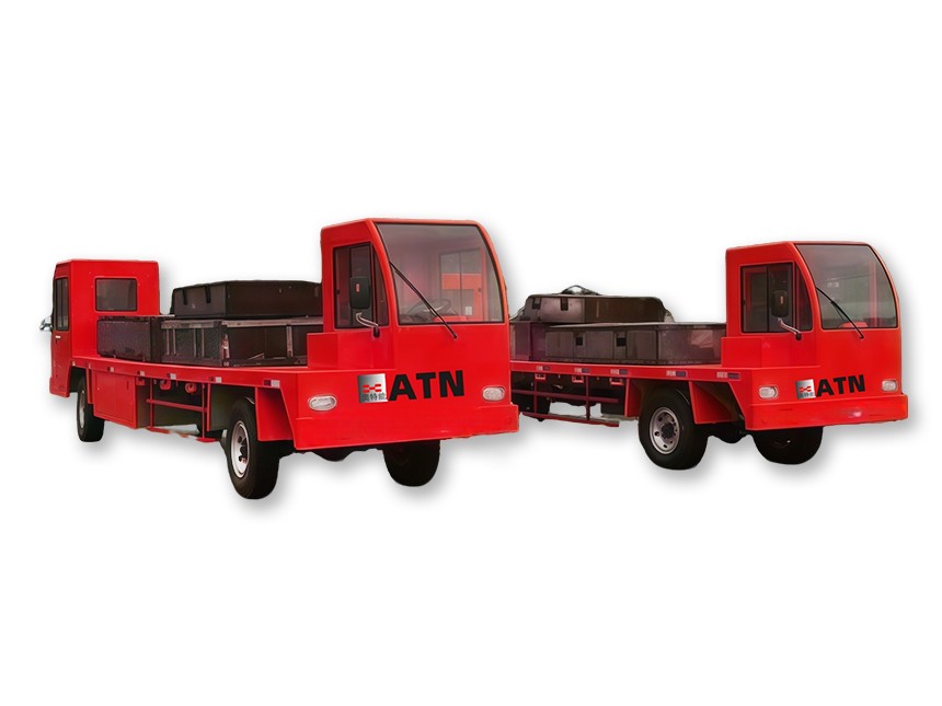 Electric Industrial Flatbed Truck for Factory and Warehouse Material Handling