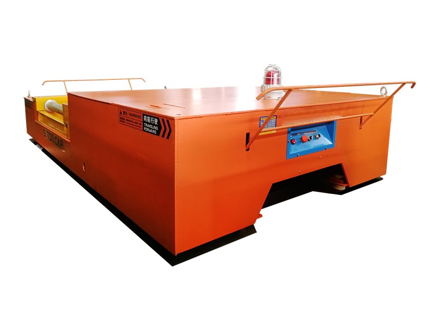 Rail-Guided Vehicles for Fixed-Route Factory Automation