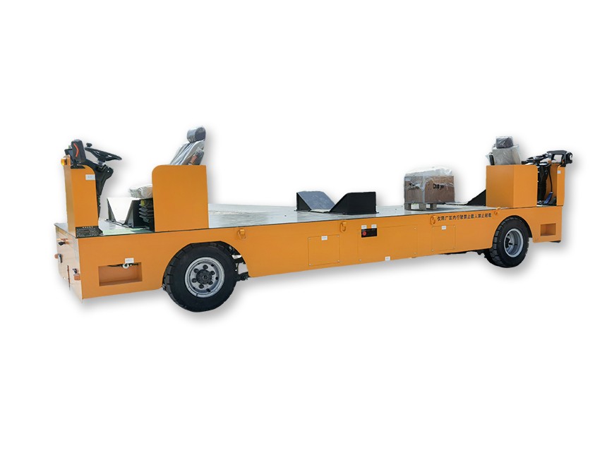 Electric Flatbed Truck for Warehouse and Distribution Center Logistics
