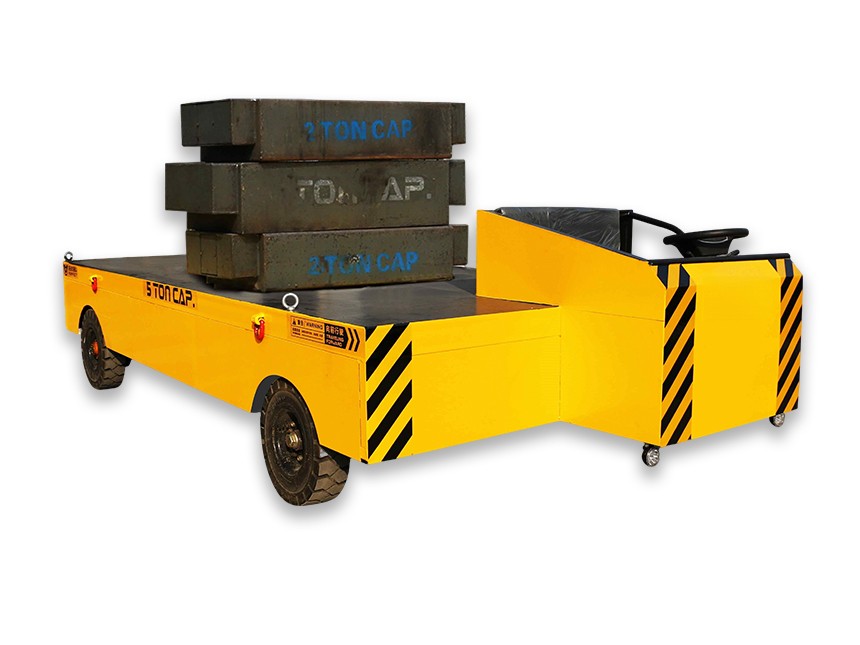 Versatile Electric Flatbed Truck for Multi-Industry Material Handling