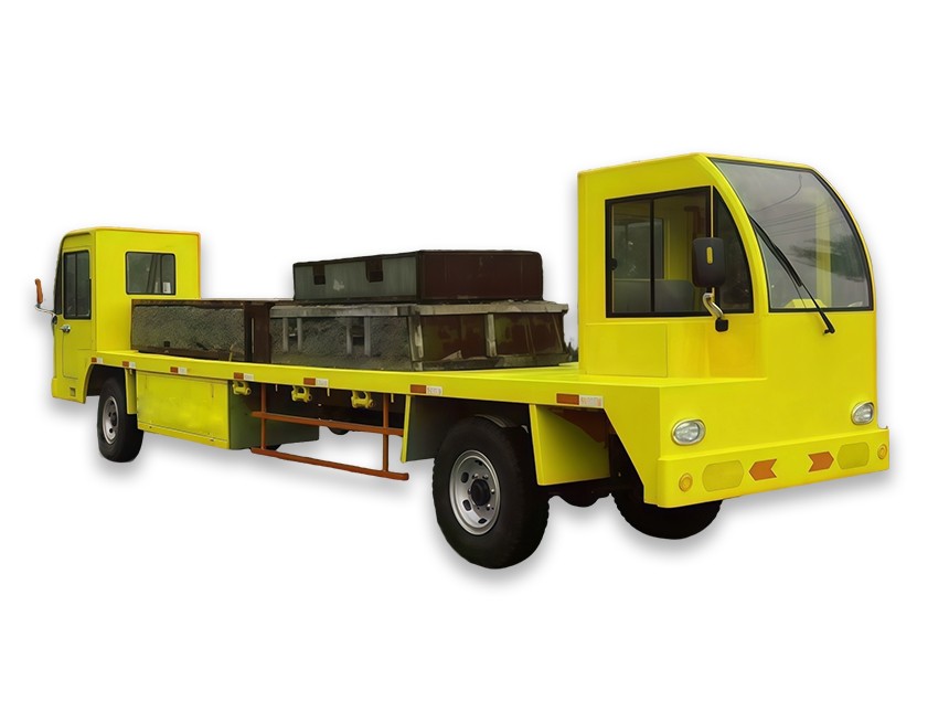 Cost-Effective Electric Flatbed Truck for Long-Term Industrial Use
