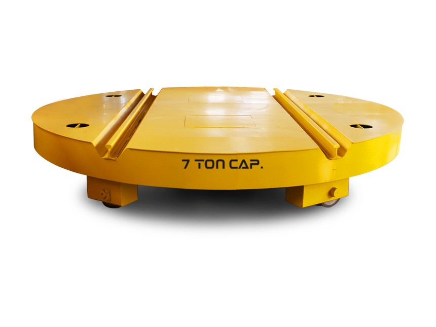 Heavy-Duty Rail Transfer Turntable | Industrial Track Maintenance & Positioning