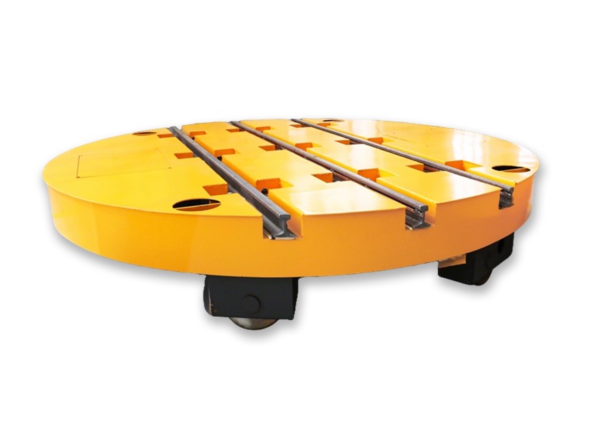 Industrial Rail Transfer Turntable | Space-Saving Rail Switching Solution