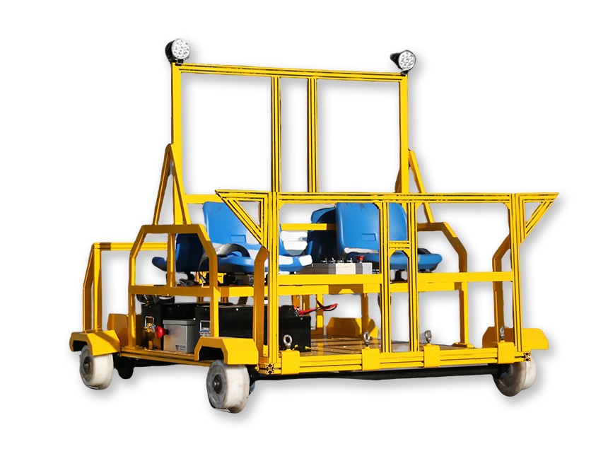 Lightweight Track Inspection Vehicle for Industrial Rail Maintenance