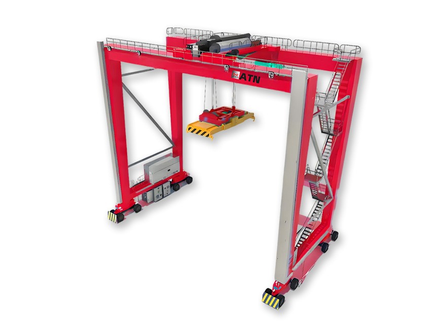 Rubber-Tired Gantry Crane for High-Efficiency Container Handling