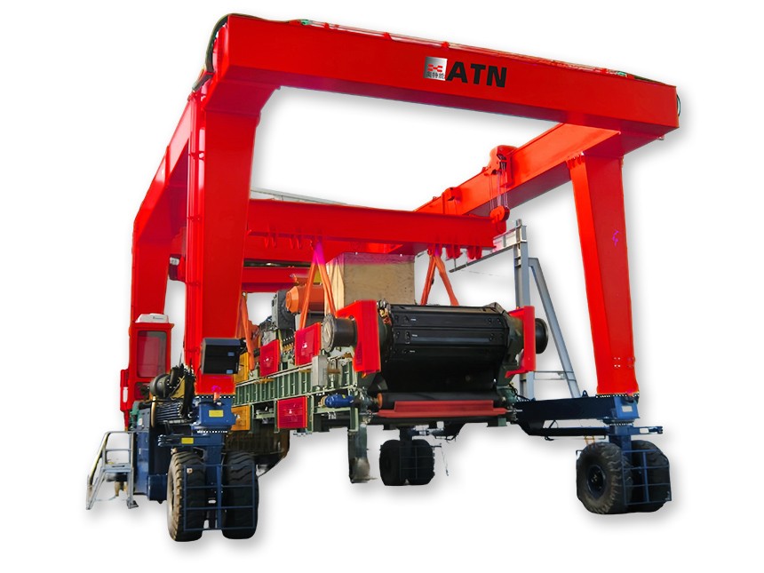 Electrified Rubber-Tired Gantry Crane for Energy-Efficient Yard Operations