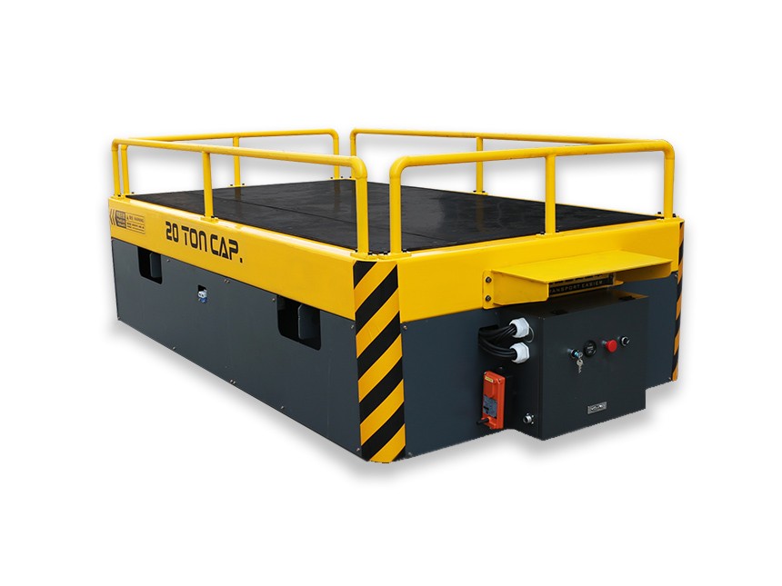 Battery Powered Rail Tractor for Flexible In-Plant Transport