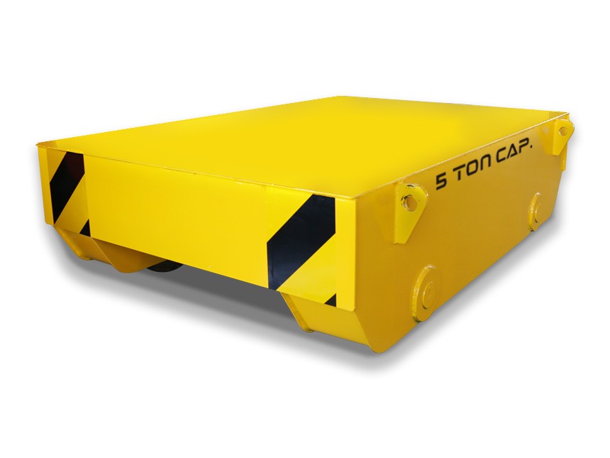 Automated Rail Tractor with PLC Control for Industrial Transport